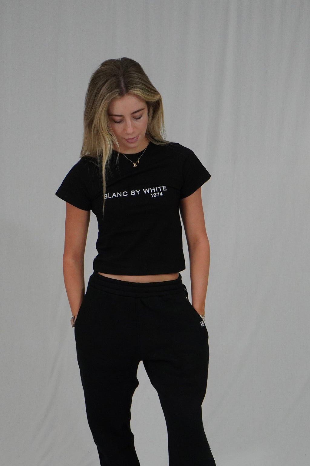 Nicolas Fitted T-shirt Black