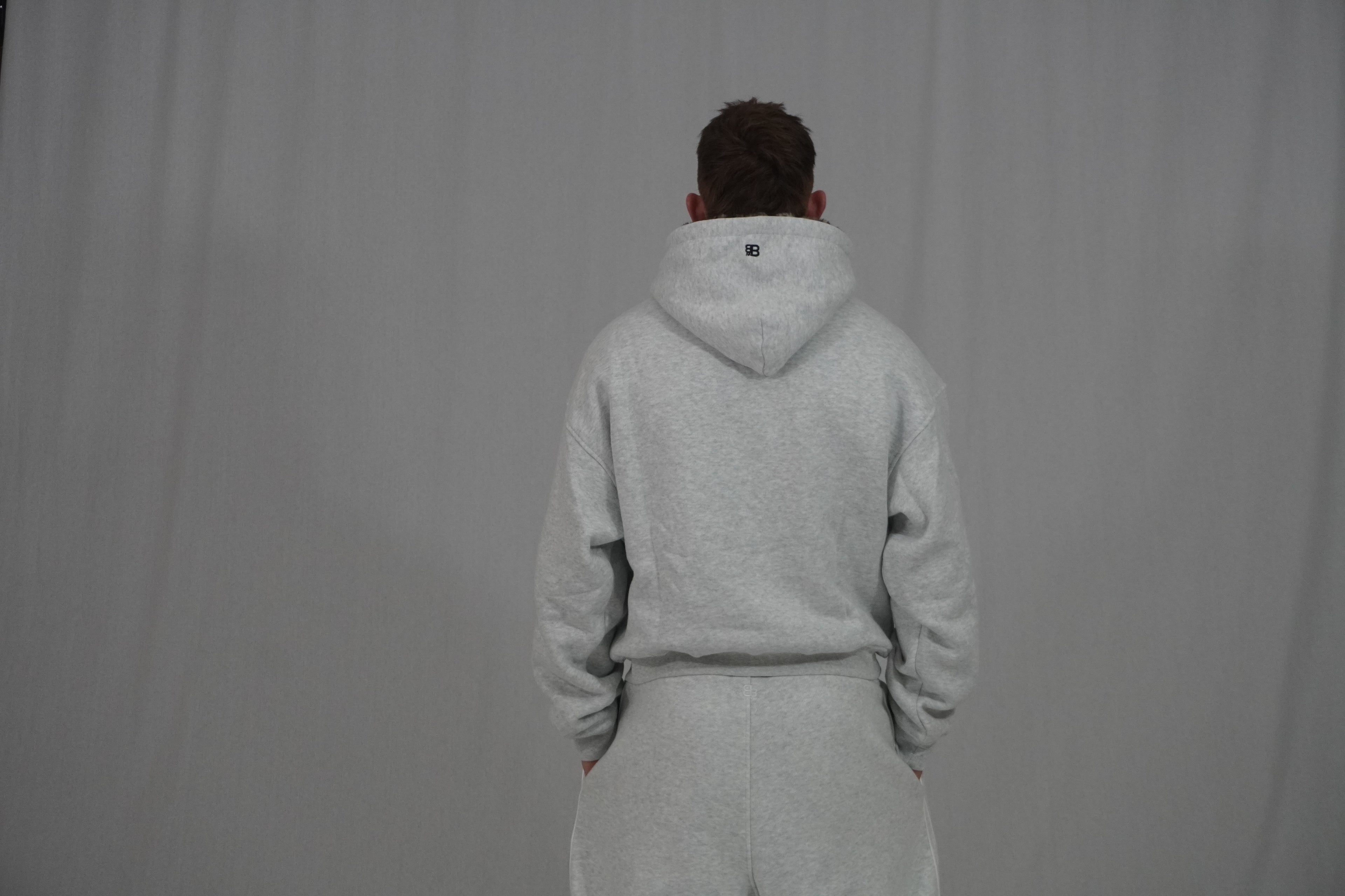 Leopard Hoodie GREY