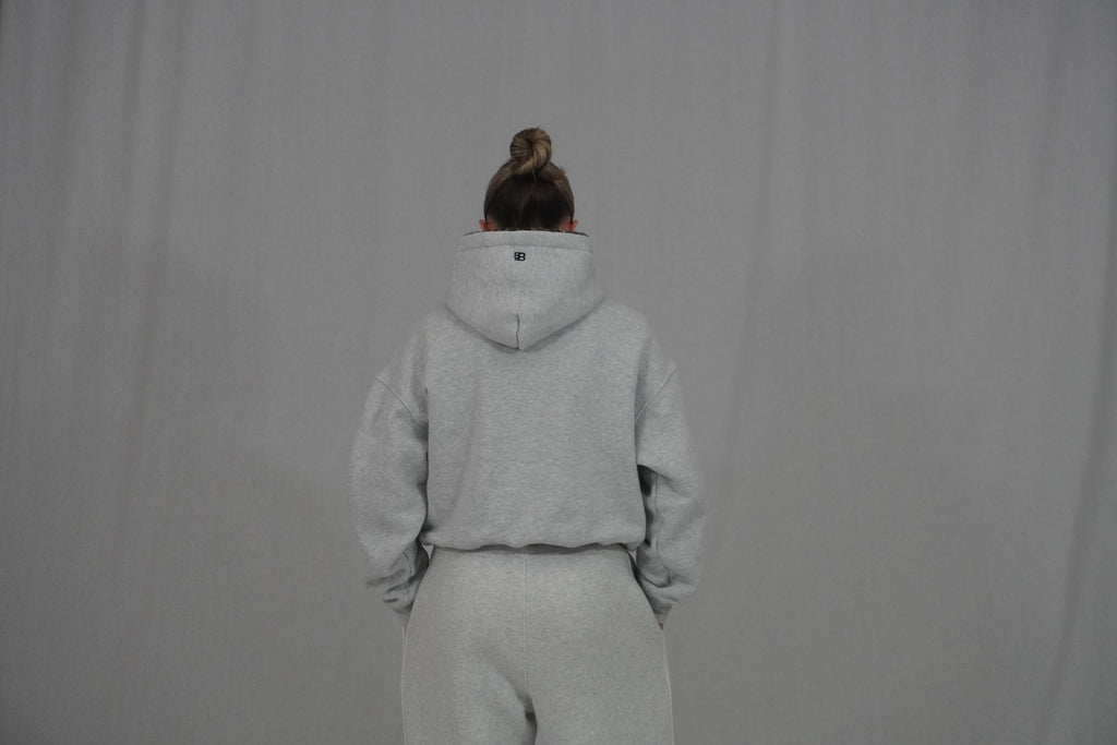 Leopard Hoodie GREY