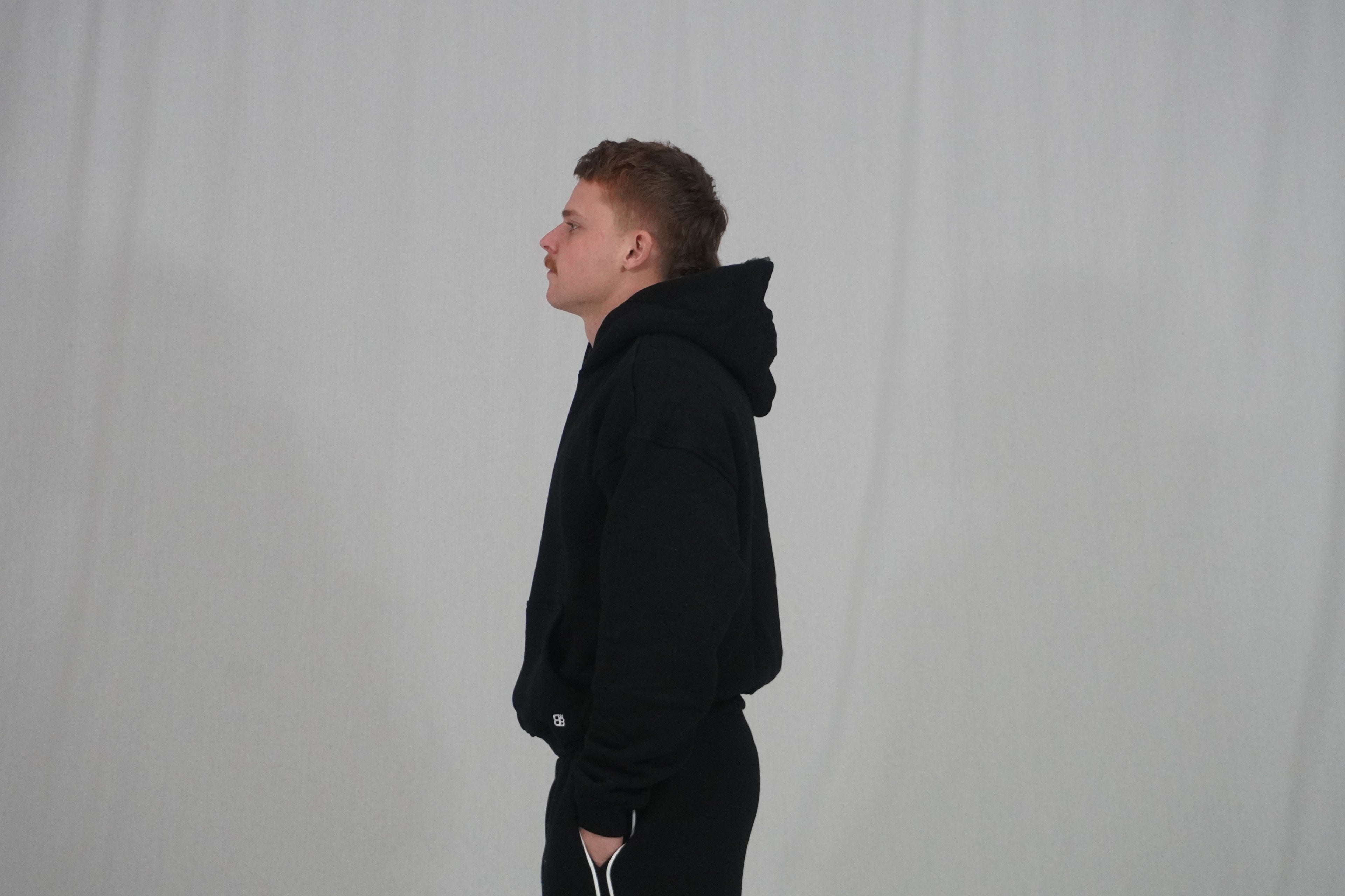 Leopard Hoodie BLACK