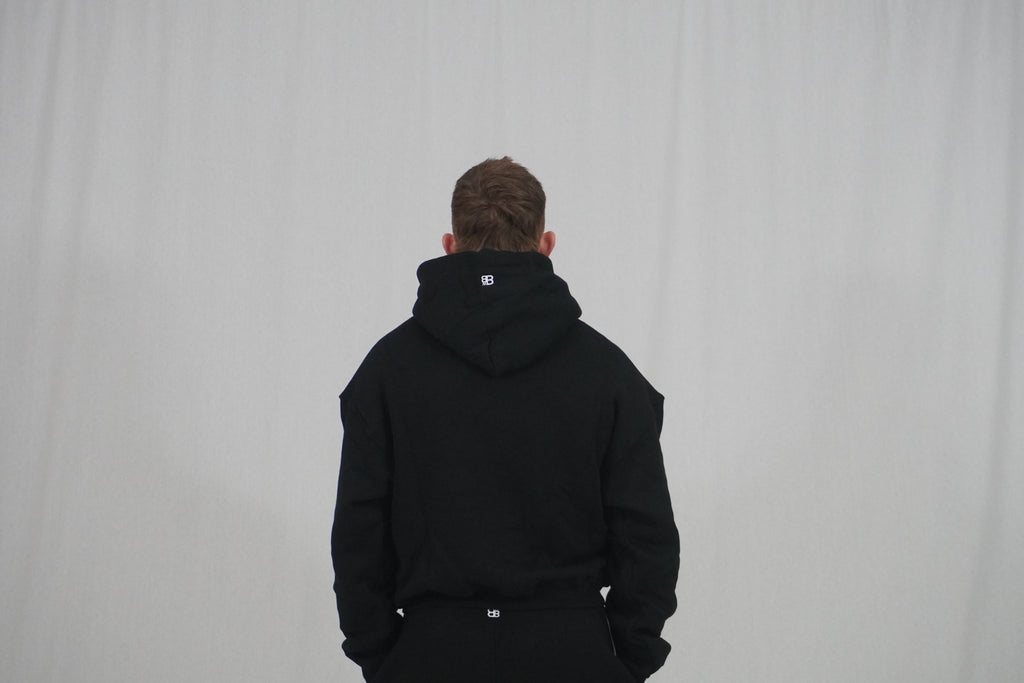 Leopard Hoodie BLACK