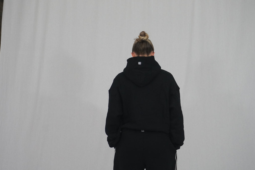 Leopard Hoodie BLACK