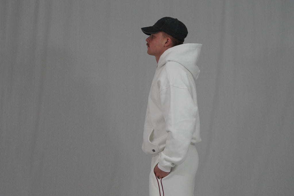 Leopard Hoodie WHITE