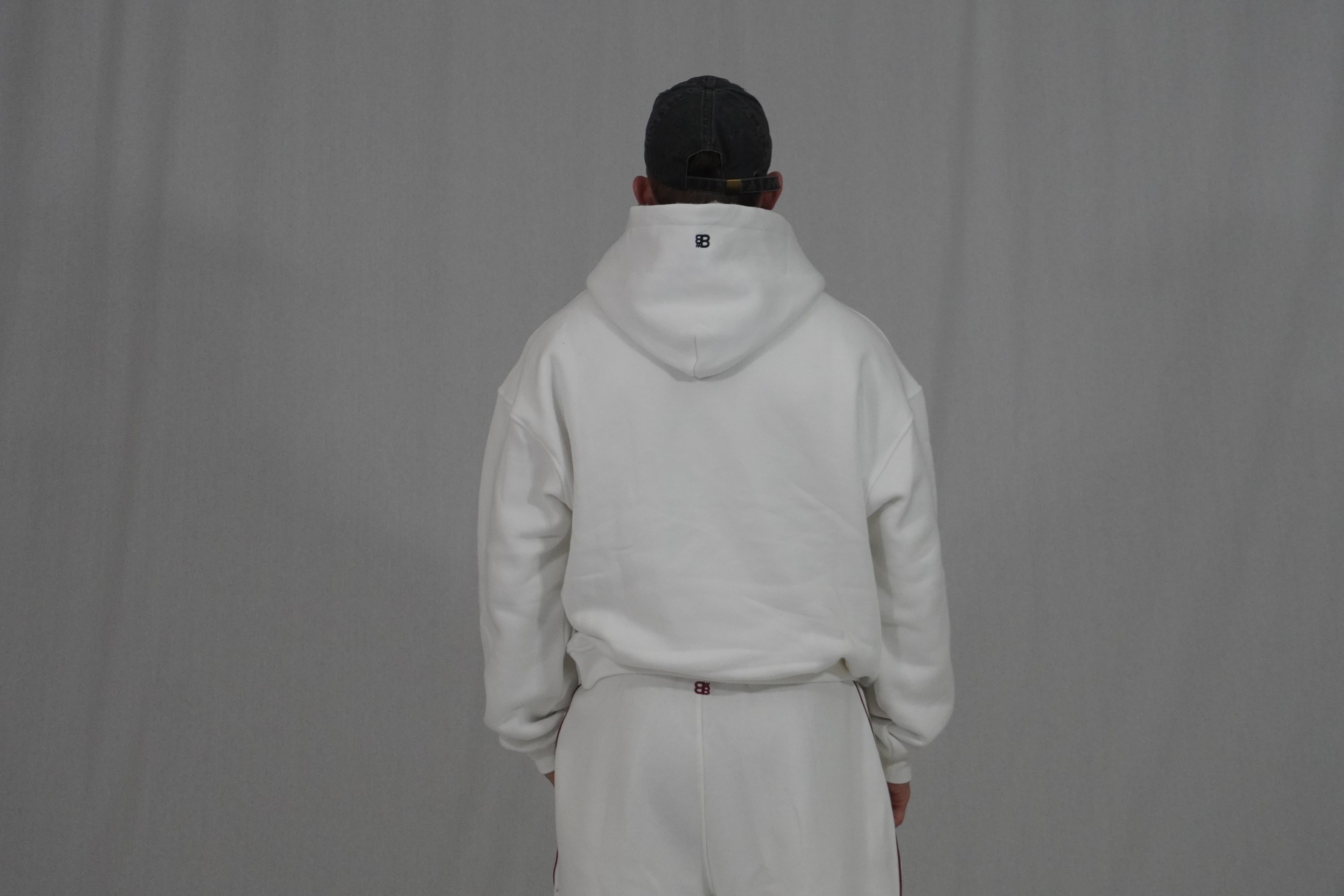 Leopard Hoodie WHITE