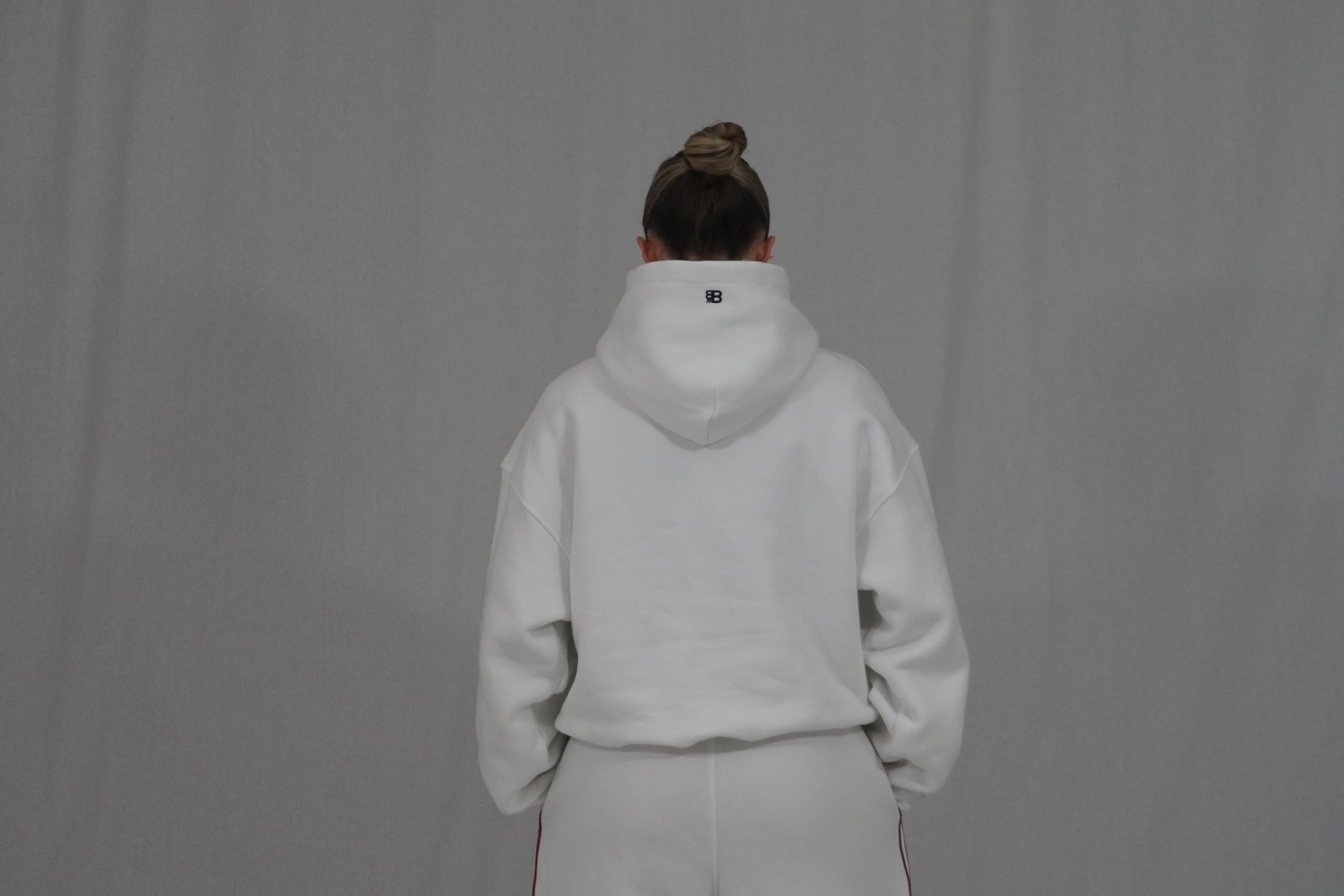Leopard Hoodie WHITE