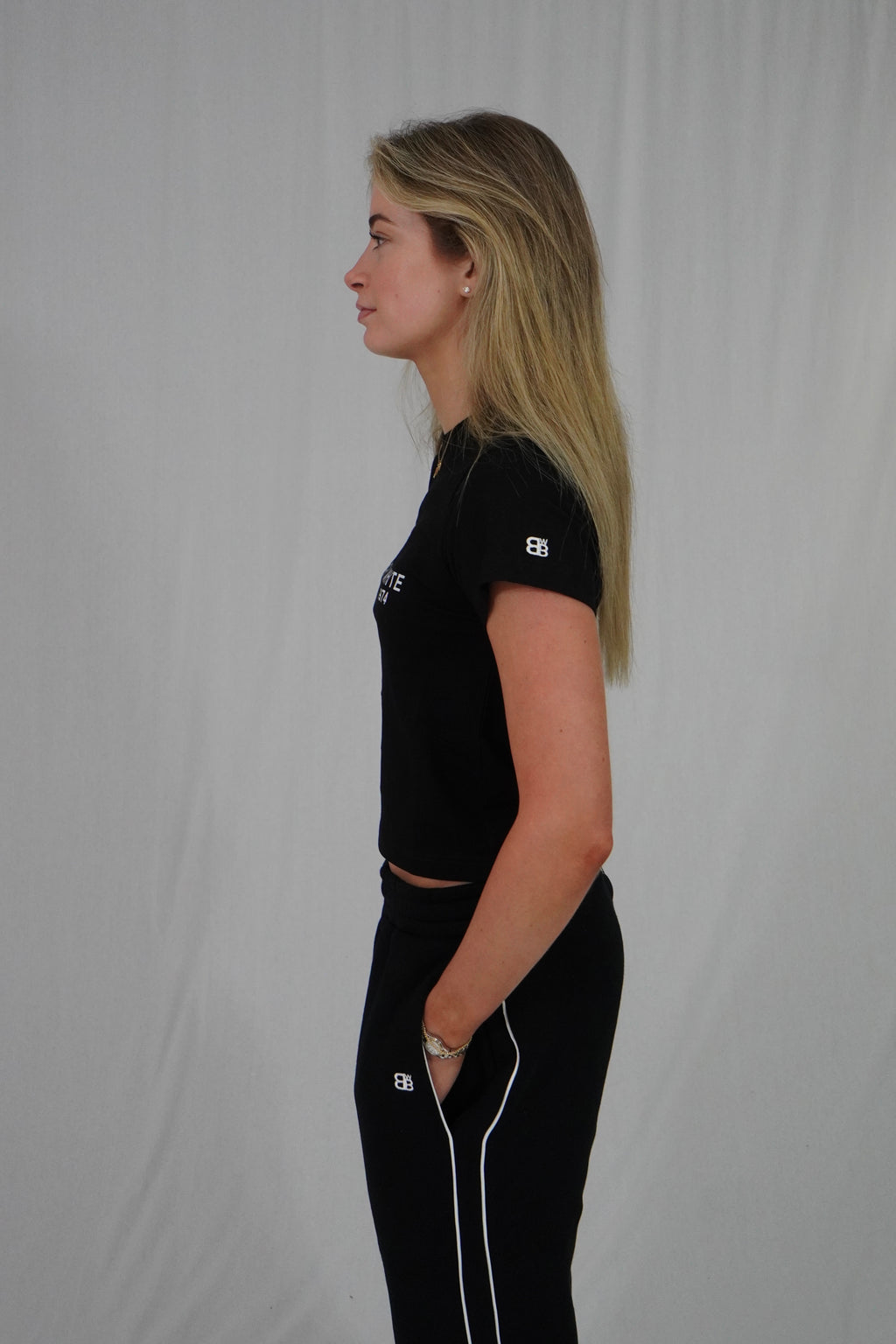 Nicolas Fitted T-shirt Black