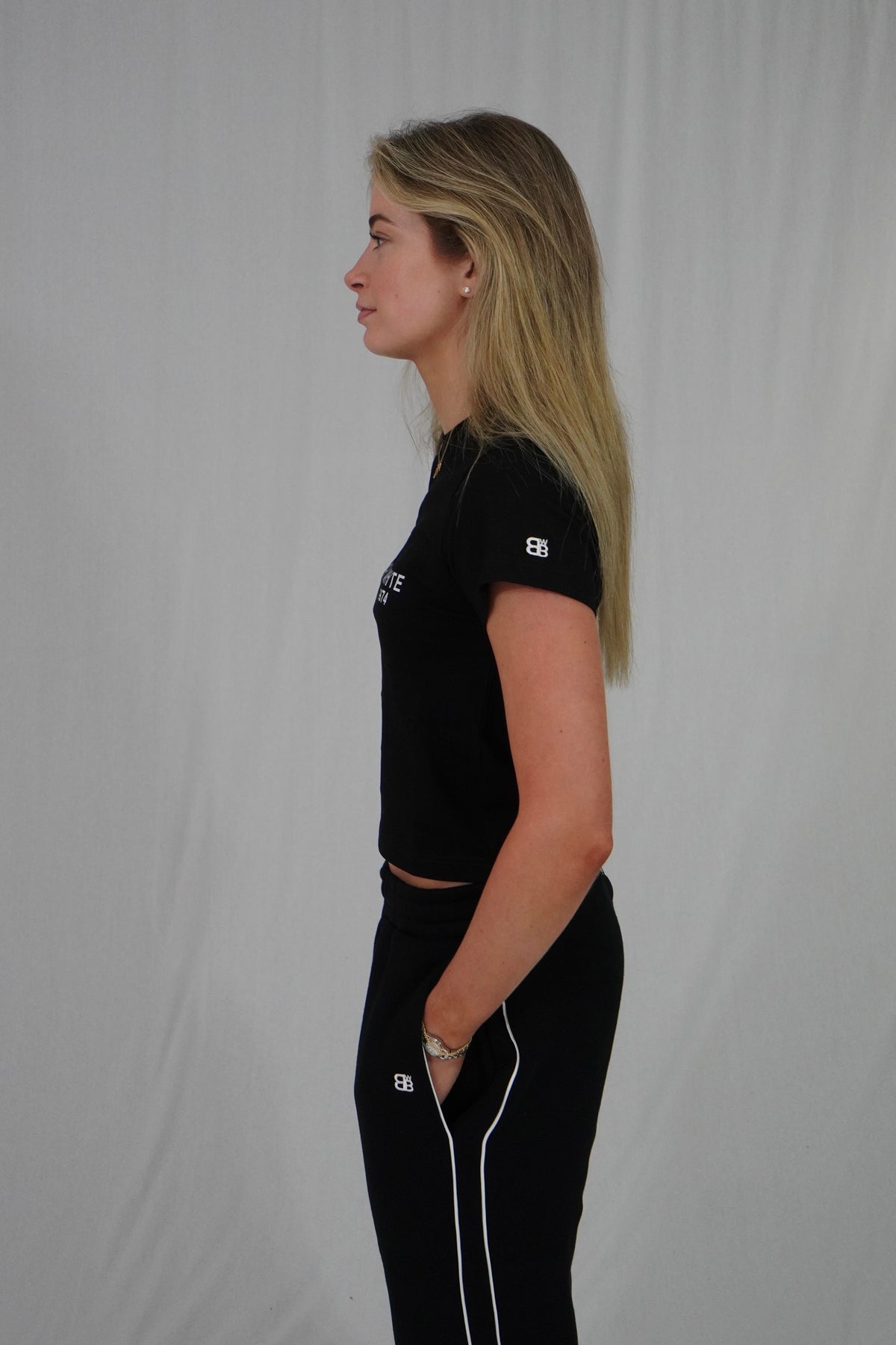 Nicolas Fitted T-shirt Black